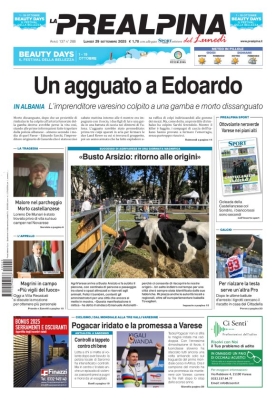 La Prealpina - Lunedi