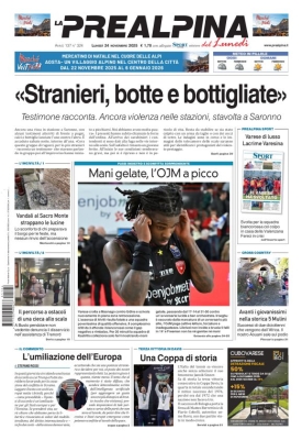 La Prealpina - Lunedi