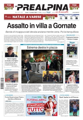 La Prealpina - Lunedi