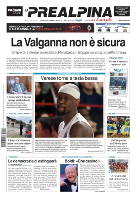 La Prealpina - Lunedi